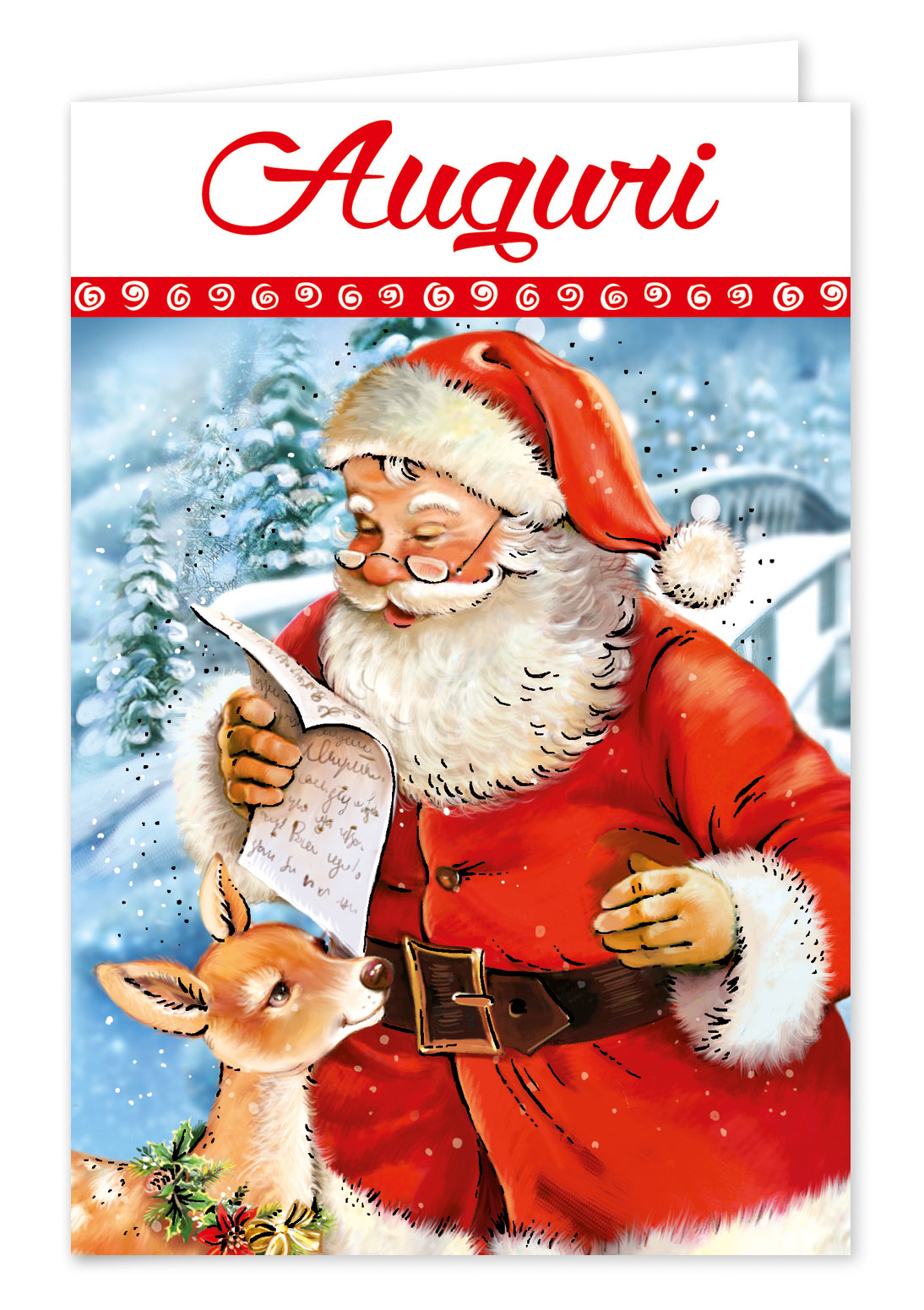 Biglietti babbo natale