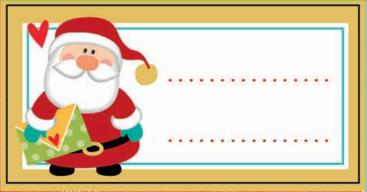 Segnapacco autoadesivo