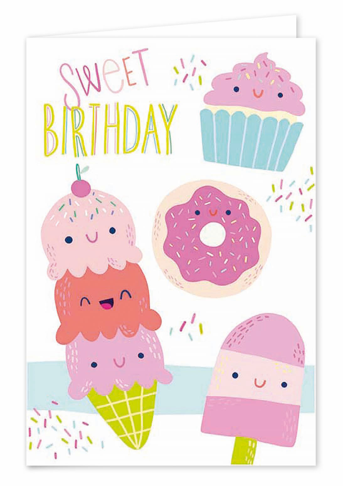 Biglietti buon compleanno bimbi rotella