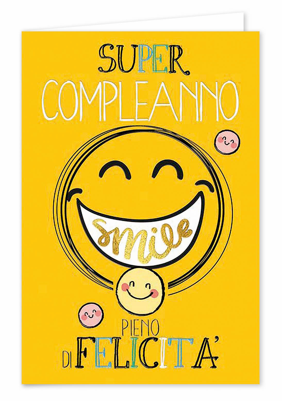 Biglietti buon compleanno bimbi rotella