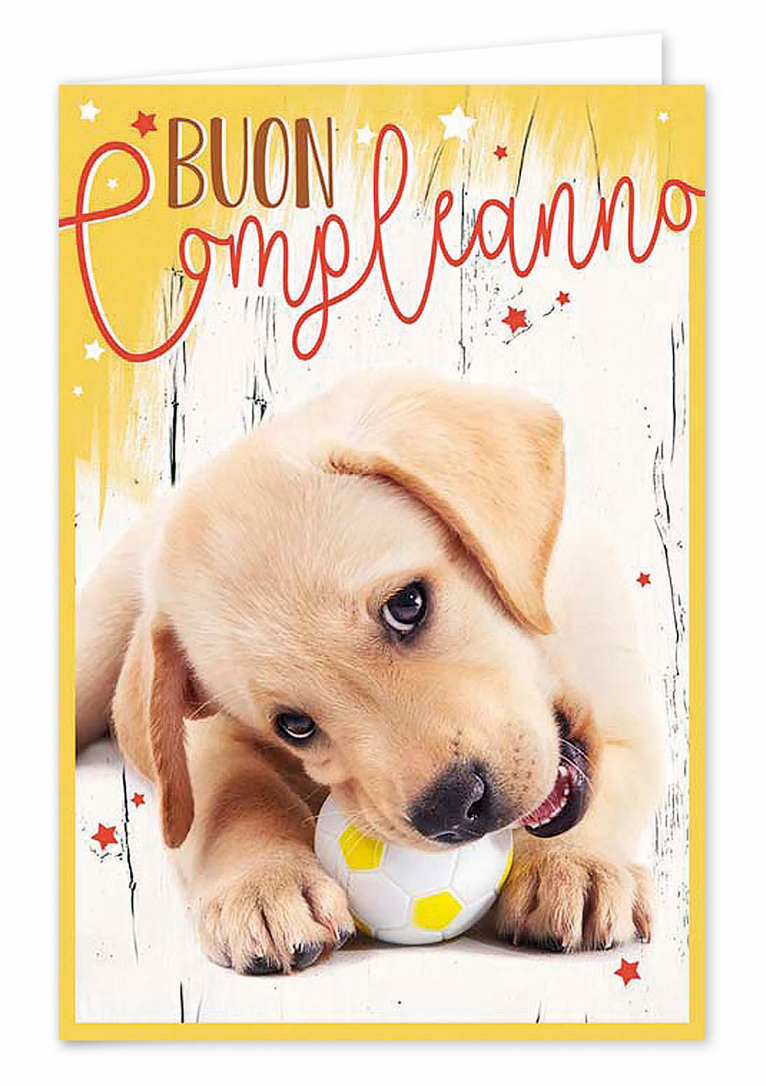 Biglietti buon compleanno cuccioli