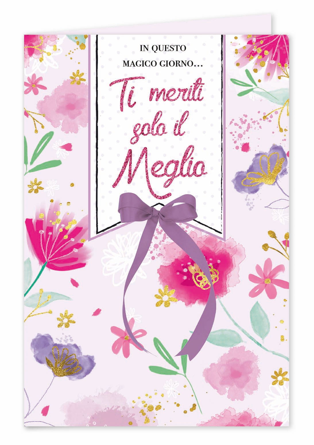 Biglietti buon compleanno fiori