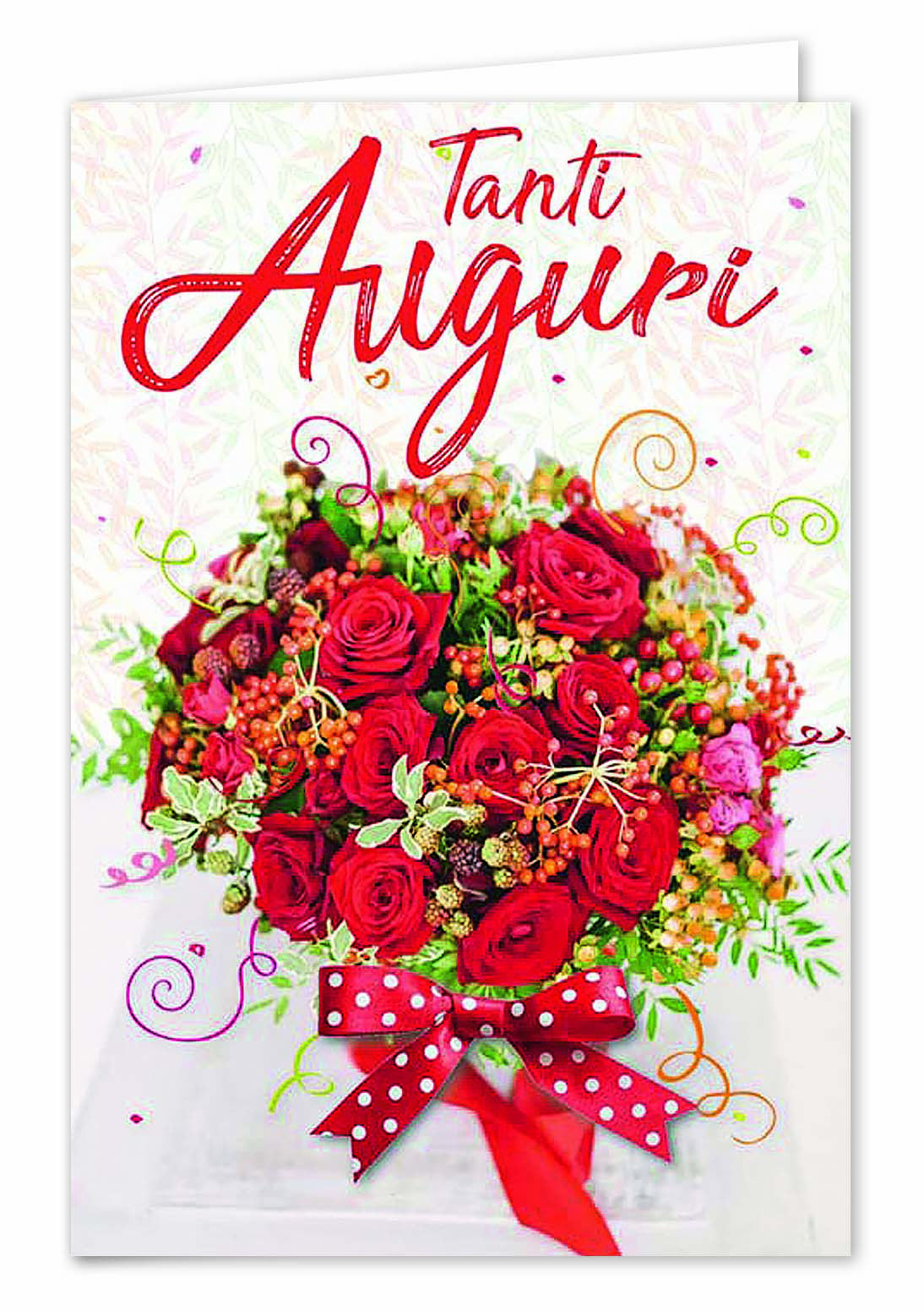 Biglietti buon compleanno fiori lusso