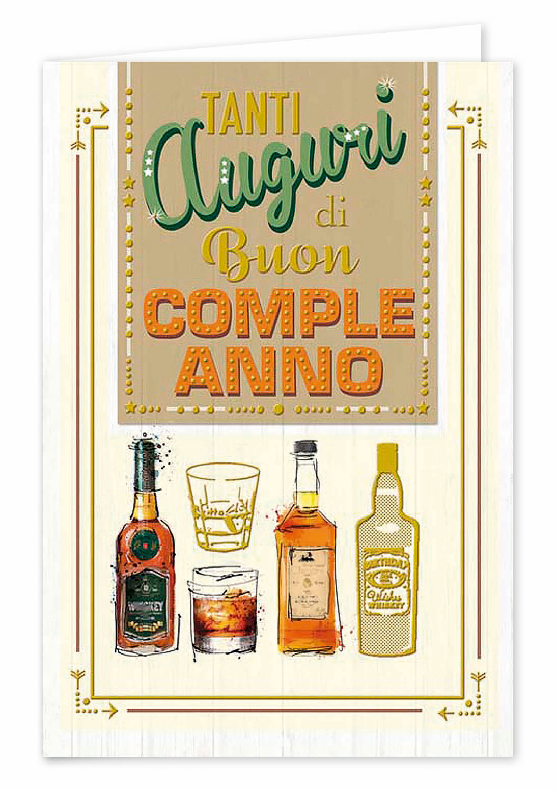 Biglietti buon compleanno uomo