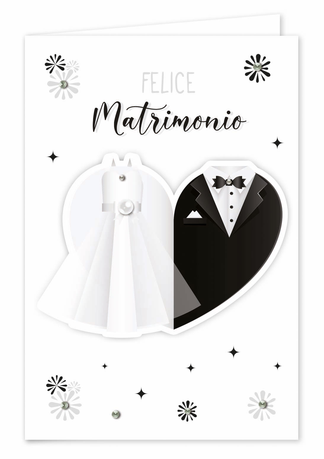 Biglietti nozze lusso