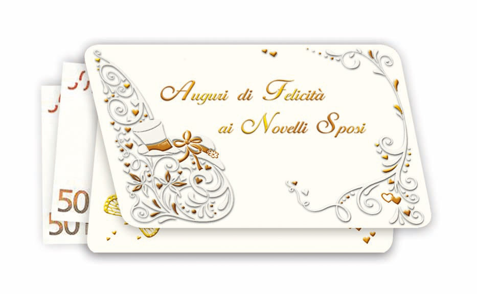 Porta soldi nozze lusso
