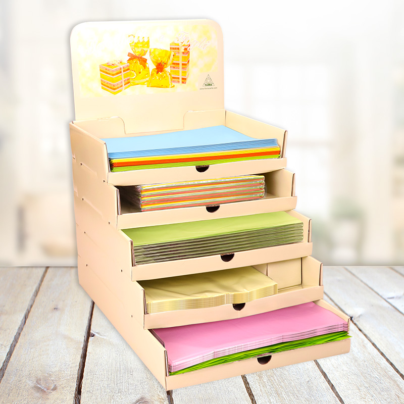 Espositore tinta unita