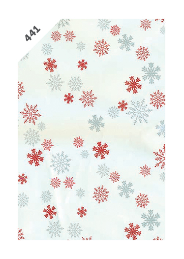 Rotoli trasparente stampato