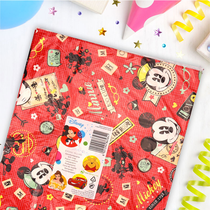 Busta 2 fogli assortiti disney