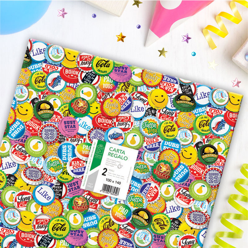 Busta 2 fogli bis assortiti generico