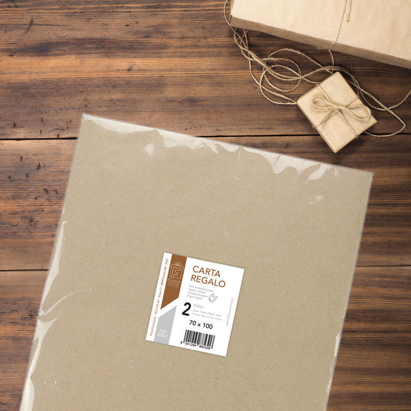 Busta 2 fogli carta pacco