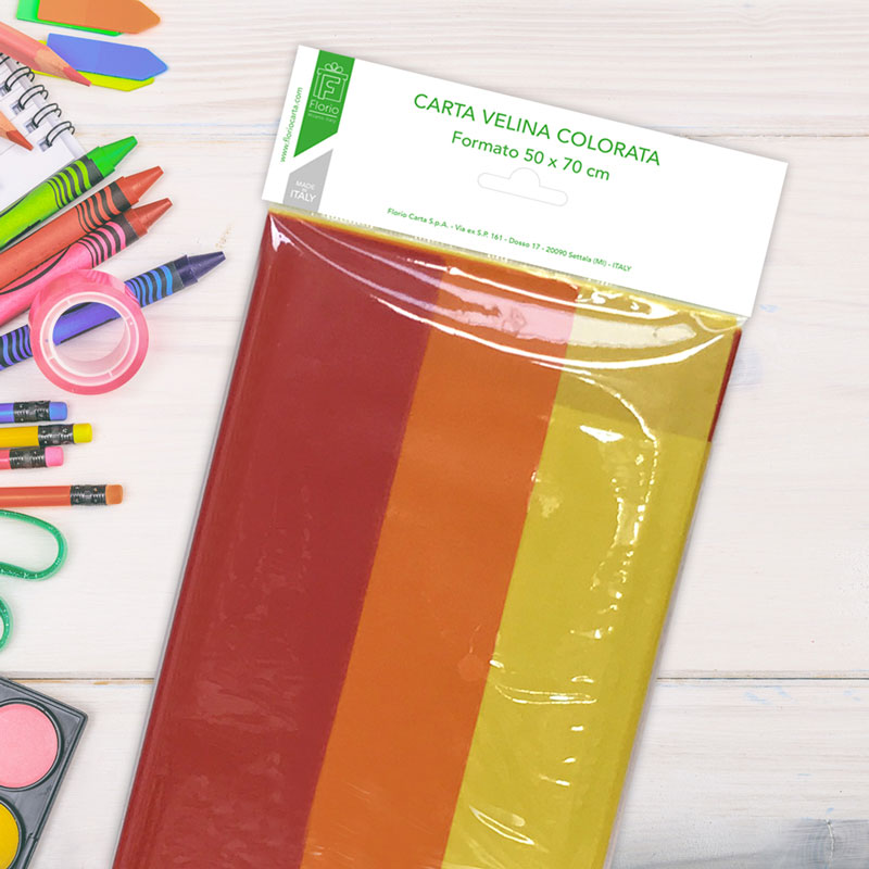 Confezione 6 fogli velina