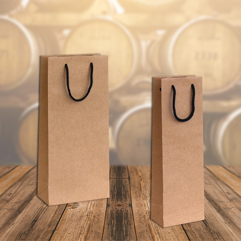 Shopper luxury avana manico nero