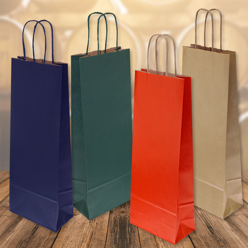 Shopper luxury Kraft sealing