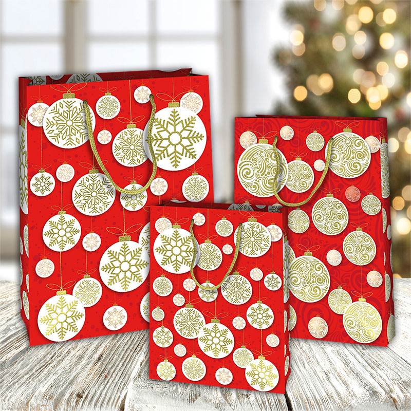 Shopper luxury Red christmas