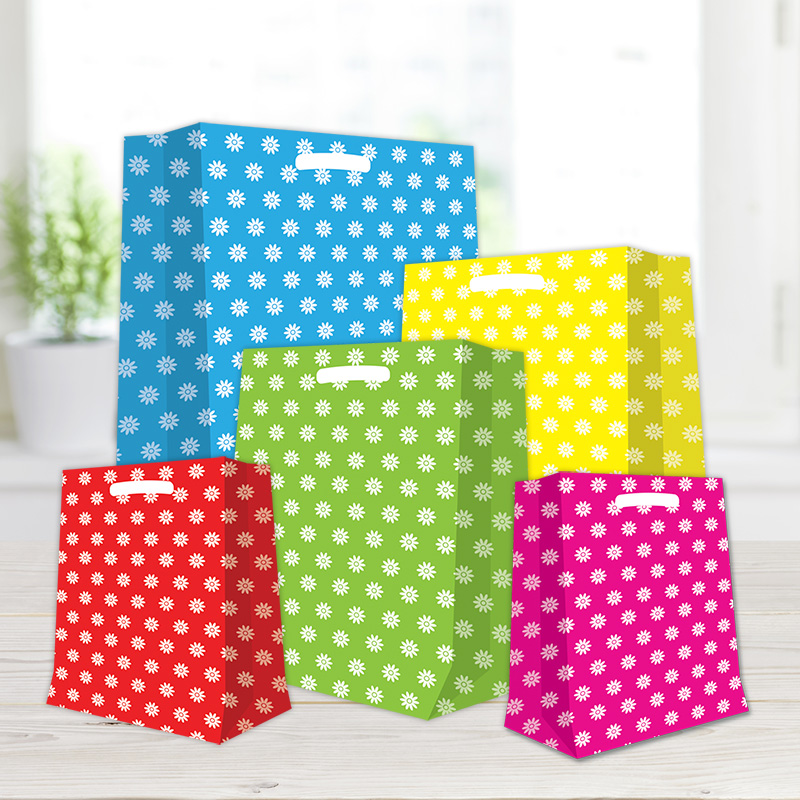 Shopper soffietto fiori